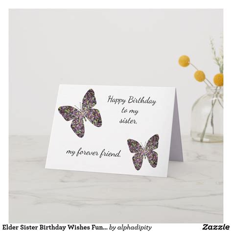 You still have that pleasant style of smiling and that's why i love you, sis. Elder Sister Birthday Wishes Funny Birthday Wishes Card ...