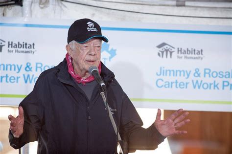 Jimmy Carter Started Building Homes Right After Receiving 14 Stitches