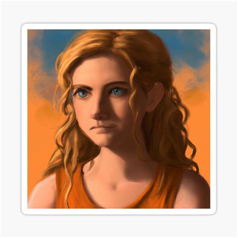 Annabeth Chase Sticker For Sale By Marcosproducts Redbubble
