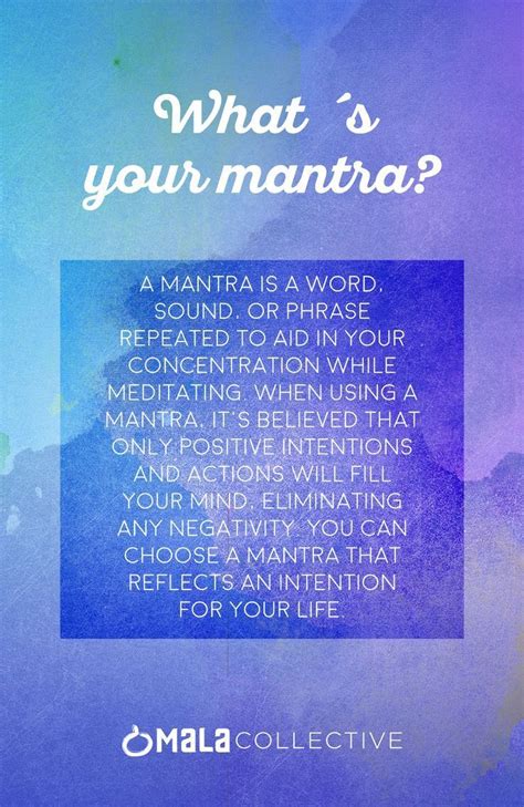WHAT S YOUR MANTRA Meditation Mantras Meditation Techniques Chakra Meditation Mindfulness