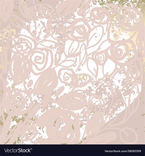Floral Chic Nude Pink Gold Blush Rustic Background