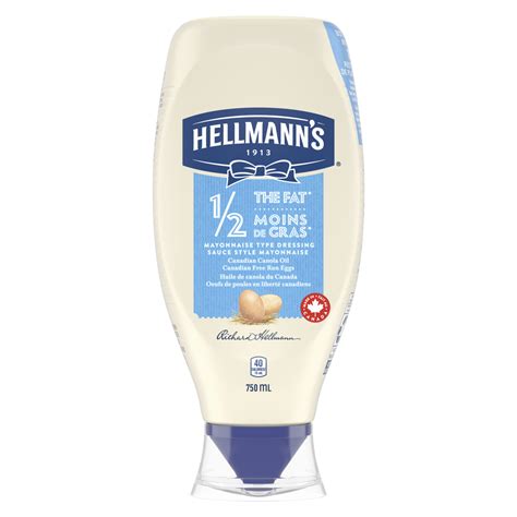 Hellmann S 1 2 The Fat Mayonnaise 890ml Hellmann S CA