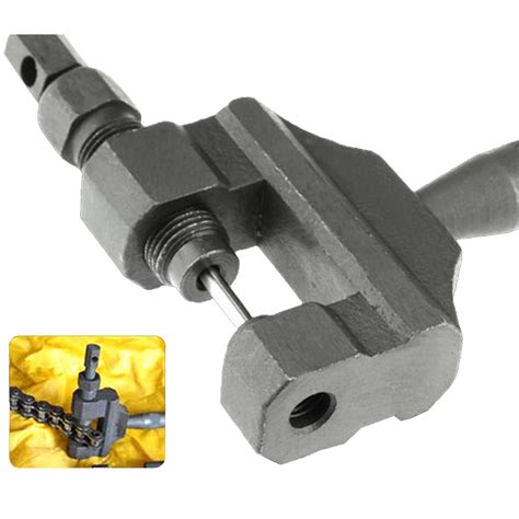 Description:it is easy to installationinnovative design universal stylespecification:material. MOTORCYCLE BIKE CHAIN BREAKER SPLITTER RIVETING TOOL HEAVY ...
