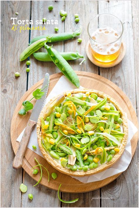Babà rustico napoletano (senza lievitazione). Torta salata con ricotta e verdure fresche di primavera ...