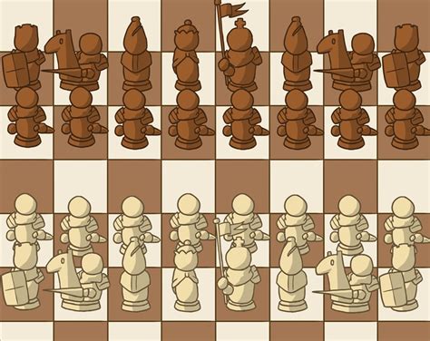 Sprite Cc4 Illustrated Chess Pieces And Board Rgameassets