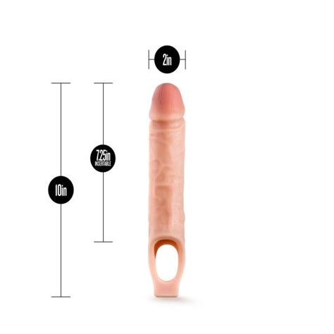 Performance 10 Inches Cock Sheath Penis Extender Beige On Literotica