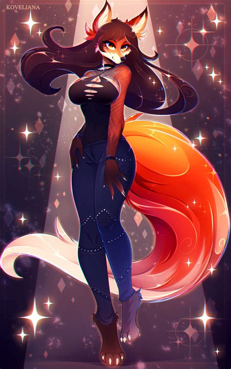 Girl Fox Cartoon