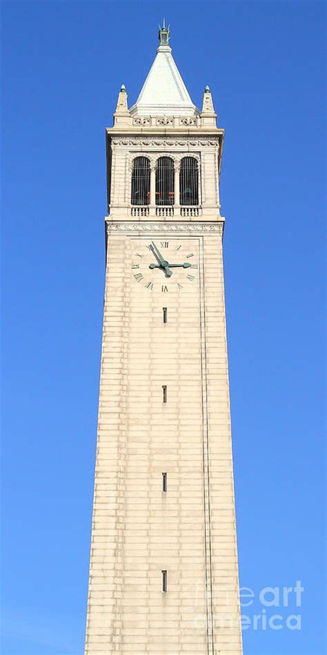 Uc Berkeley Sather Tower The Campanile Clock Tower D Photograph By Wingsdomain Art