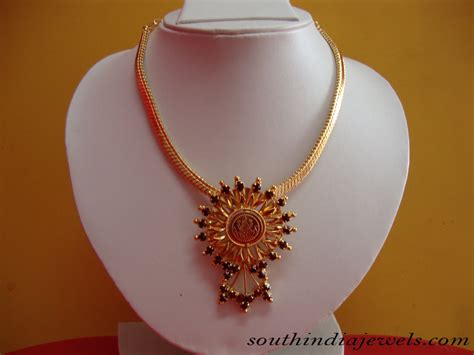 Traditional Gold Jewelry Necklace ~ South India Jewels