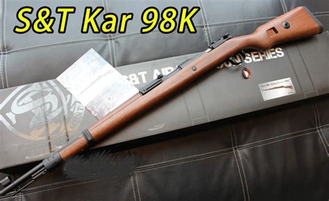 Mauser K98 Kar98k Full Metal Abs Wood Type Stock Spring Bolt Action By