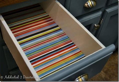 I am so thrilled with how much better my kitchen drawers i had an idea one afternoon to make my own kitchen drawer organizer and had my brand new drawer dividers the very same day. How To Line Drawers With Fabric | Lining drawers, Diy ...