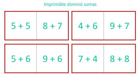 Cómo Se Juega El Dominó De Sumas Y Restas Ar