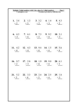 Some of the worksheets for this concept are decimal multiplication patterns, multiplying decimals word problems, decimals work, decimal word problems, grade 5 supplement, go math practice book te. 11 Best Images of Associative Property Worksheets ...