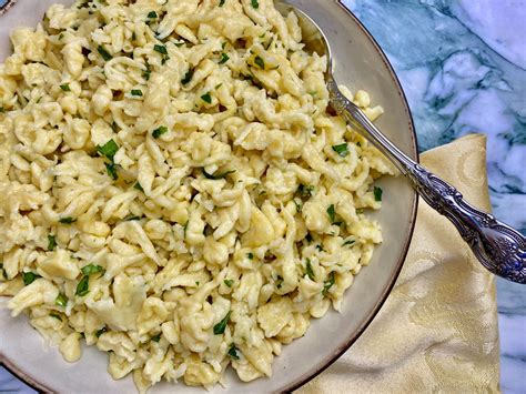 Spaetzle German Egg Noodles Or Dumplings Dish Off The Block