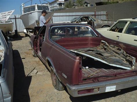 Fill out your contact information and your part request will get distributed instantly to a nationwide network of auto recyclers, salvage yards, wrecking yards, junkyards and parts brokers across the country. 1979 Chevrolet El Camino (#79CH7969B) | Desert Valley Auto ...