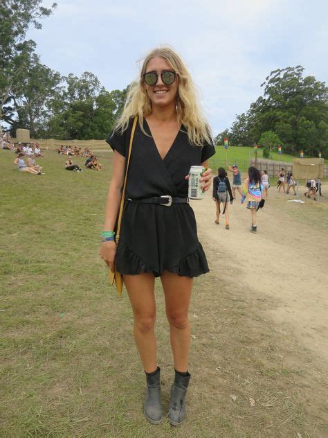 Music Festival Fashion Australian 28 Ideas Black Festival Outfit