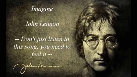 John Lennon Imagine Official Lirik Youtube