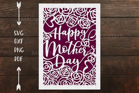 Free Svg Mothers Day Cards 202 Svg File For Cricut