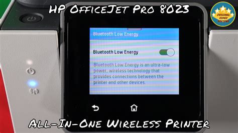 Hp Officejet Pro 8023 All In One Printer Review Original Video Reviews