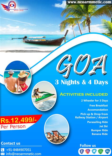 Goa Tour Package Tour Packages Travel Goals India Travel