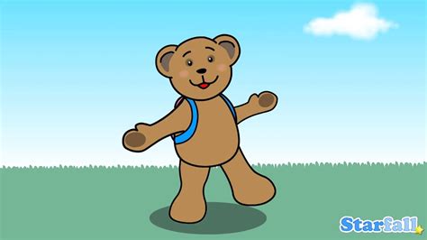 Teddy Bear Teddy Bear — A Starfall™ Movie From Youtube