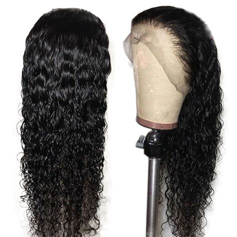 Eseewigs Curly Human Hair Glueless Full Lace Wig With Baby Hair