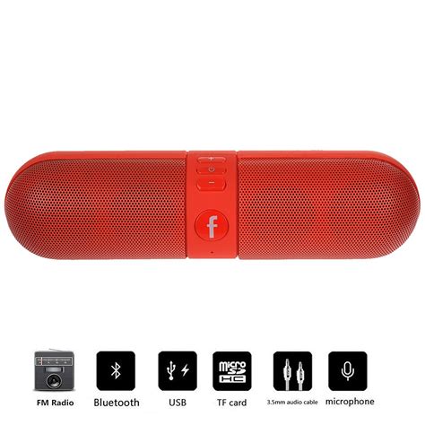 Bluetooth Speaker Eeekit Portable Shockproof Bluetooth Wireless Fm