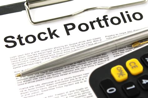 Stock Portfolio Finance Image