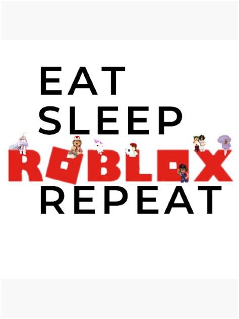 Roblox Repeat Photographic Print For Sale By Cute Liz Redbubble