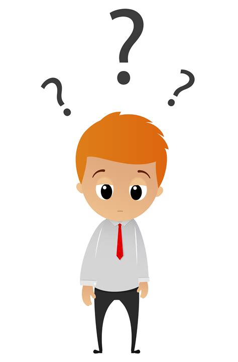 Confused Person Free Vector Art 166 Free Downloads