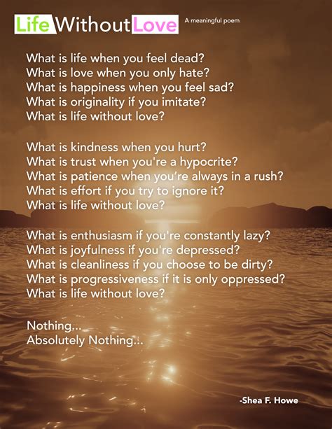 Life Without Love A Meaningful Poem — Steemit