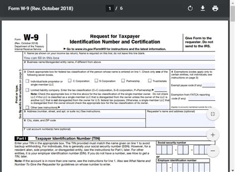 W9 Form 2020 Fillable W9 Form 2020 Printable
