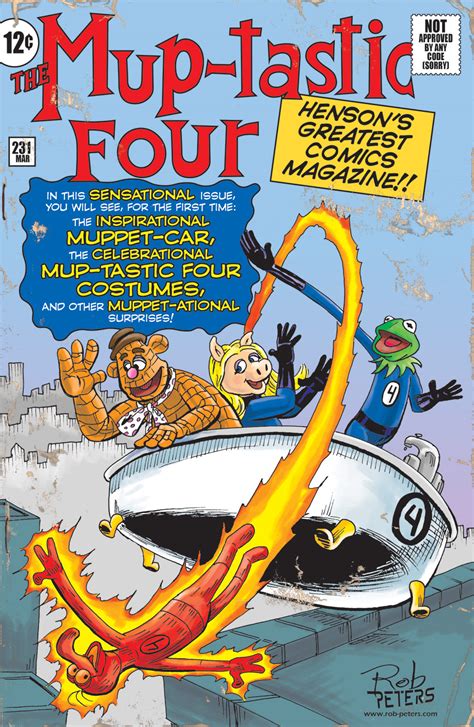 By Rob Peters Muppets Fantastic Four Mashups Joyreactor