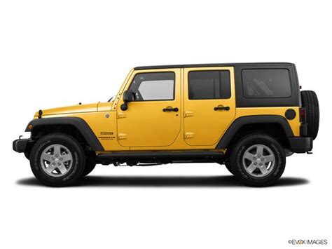 Aurora Baja Yellow Clearcoat 2015 Jeep Wrangler Unlimited Used Suv For