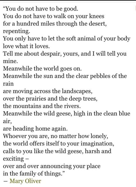 Maybe you would like to learn more about one of these? Mary Oliver | poetry, lyrics & journals | Pinterest