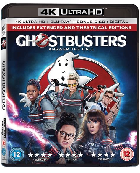 Ghostbusters 4k Ultra Hd Blu Ray Free Shipping Over £20 Hmv Store