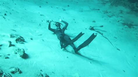 Freediving Sessions Buceo Libre Cenotes Yucatan Youtube
