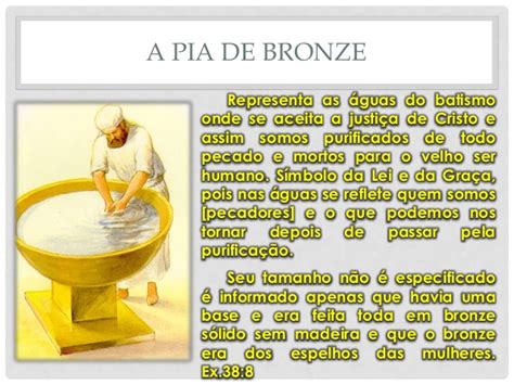 Da Cruz à Cristo Curiosidade Bíblica A Pia De Bronze Do Tabernáculo