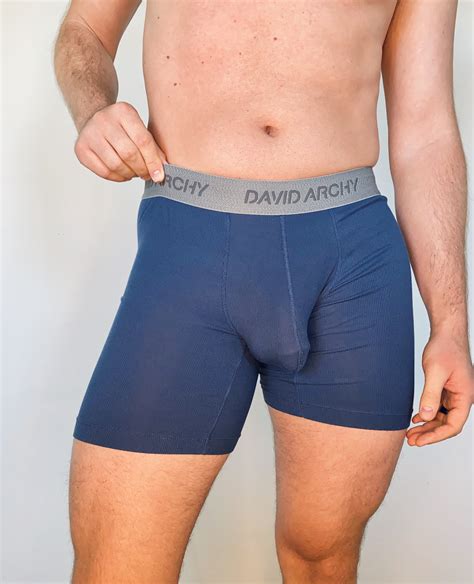david archy men in underwear micro modal boxer briefs with no fly cool silky breathable