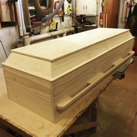 Natural Pine Casket By Michaelray