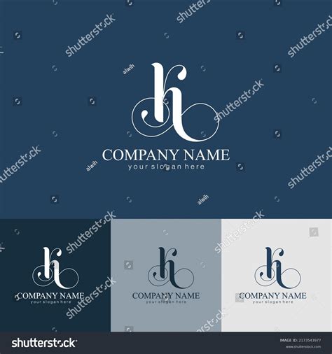 K Letter Monogram Elegant Luxury K Stock Vector Royalty Free 2173543977 Shutterstock