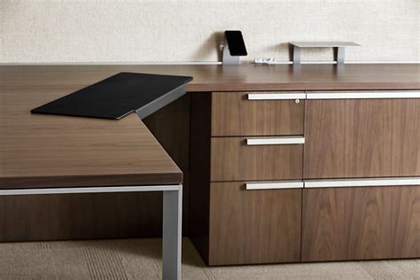 Silea D002 Gunlocke Office Furniture Wood Casegoods Desking Seating