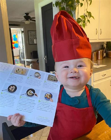1 Yr Old Chef Goes Viral With Adorable Cooking Lessons