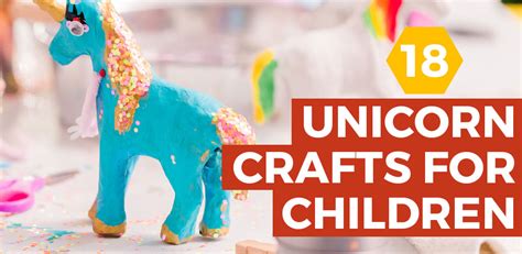 18 Easy Unicorn Crafts For Kids Craft With Sarah