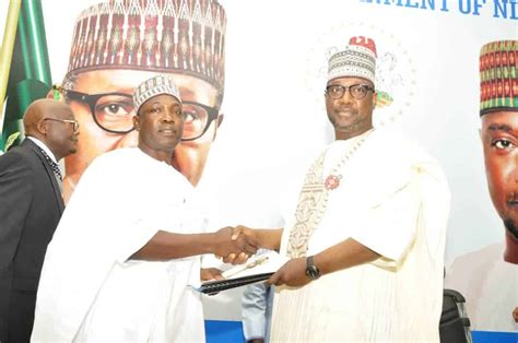 To help you with the math: Niger State: Governor Abubakar Sani-Bello Signs 2019 ...