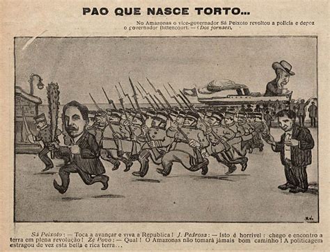 A Charge Publicada Em 1907