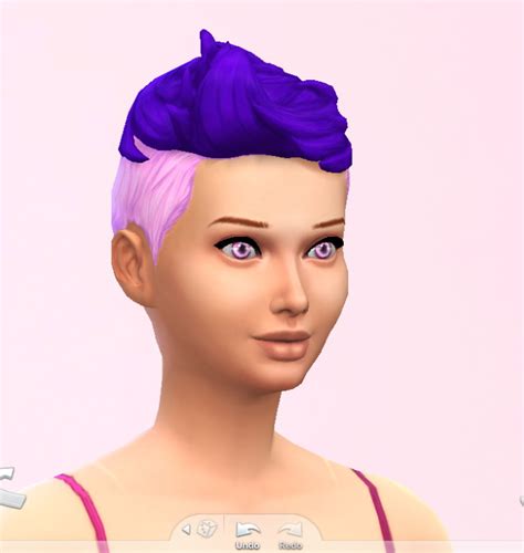 Stars Sugary Pixels Blow Dryed Hairstyle Sims 4 Hairs