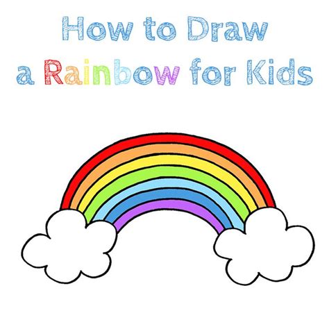 Top 79 Rainbow Drawing For Kids Best Nhadathoanghavn