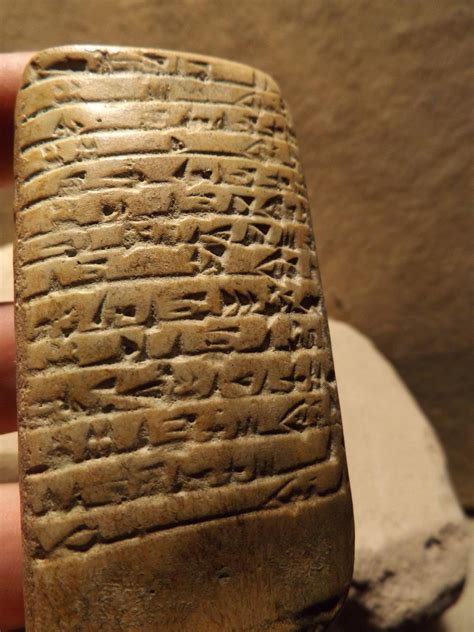 Sumerian Babylon Cuneiform Tablet Ancient Writing Mesopotamia
