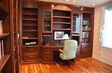 Custom building options are available. 15 Best Desk With Bookcases